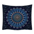 thumbnail image 2 of DODOING (10 + Types) Popular Boho Mandala Forest Style Home Living Tapestry Three Size Boho Beach Throw Dorm Room Indian Wall Hanging Art Bedspread Outdoor Picnic Blanket-3 Sizes, 2 of 2