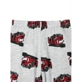 thumbnail image 5 of WIBACKER Toddler Boys Pajamas Short Sets Fire Truck Cotton 2 Piece Pjs Sleepwear Summer Clothes Kids Jammies 2-9Y, 5 of 9
