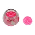 thumbnail image 4 of Dog Slow Feeder Ball Toy, Pet Food Dispensing Ball Attractive Detachable  For Cat Pink, 4 of 8