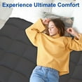 thumbnail image 5 of KAYFIA Full Mattress Topper, Extra Thick Mattress Pad Cover for Deep Sleep,3D+7D Snow Down Alternative Fill Overfilled Plush Pillow Top with 8-23 Inch Deep Pocket-Gray, 5 of 16