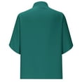 thumbnail image 6 of hotojiny Shirts for Women Half Sleeve V Neck Dressy Casual Business Blouses Spring Trendy Clothes Fashion Work Tops, 6 of 7