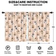 thumbnail image 2 of Blackout Kids Curtains,French Bulldog Dog Childrens Insulated Curtains Set Of 2,Bedroom Essentials,Toddler Room Decor 42x54in(106x137cm), 2 of 4