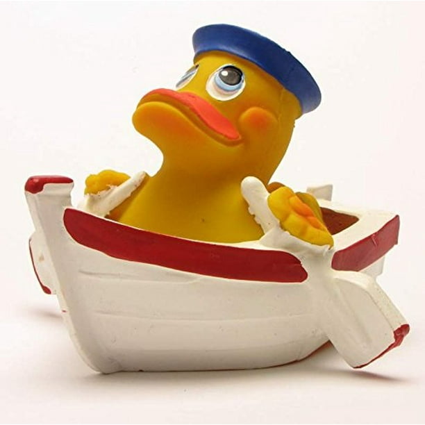 rubber duck rowing boat