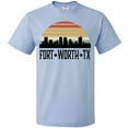 thumbnail image 3 of Inktastic Fort Worth Texas Skyline Retro T-Shirt, 3 of 5