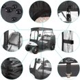 10L0L 2 Passenger Golf Cart Enclosures Fit EZGO TXT Waterproof Driving