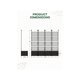 thumbnail image 5 of 4-piece plastic plant box con metal trellis: raised garden cama para climbing plants, outdoor planter para patio, balcony, y backyard, 5 of 7