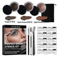 thumbnail image 1 of Jaysuing Of Eyebrow Cream Set Three-dimensional Wild Eyebrow Anti-sweat Smooth Eyebrow Cream With Double-headed Eyebrow Brush, 1 of 5