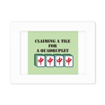 thumbnail image 1 of Game Red Middle Bar Ss Toy Photo Mount Frame Picture Art Painting Desktop 5x7 inch, 1 of 3