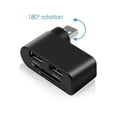 thumbnail image 4 of Usb Hub for Laptop Four In One Rotary Usb Hub Multi Function Card Reader Splitter One to Three Port Expansion Usb Hub Usb Port Hub, 4 of 9