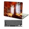 thumbnail image 4 of KSK KAISHEK Plastic Hard Case Cover Compatible 2020-2019 Released MacBook Pro 16 inchs XDR Display Touch ID + Black Keyboard Cover Model: A2141 Red series 0819, 4 of 5