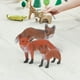 thumbnail image 5 of BRIGHTFUFU 3 piezas simulación animal salvaje figura realista juguetes divertidos Modelo Kids Animal Model Toys - 5x3cm (Fox), 5 of 7
