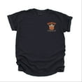 thumbnail image 3 of Embroidered Howdy Pumpkin - Women's Garment Dyed Tee, 3 of 11