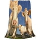 thumbnail image 2 of Balery Cows Cattles Manta de Felpa Suave y Acogedora – Cobija de Franela Aterciopelada para Cama, Lavable y Cálida para Sofá, Mascotas, Transpirable-50"x40", 2 of 7
