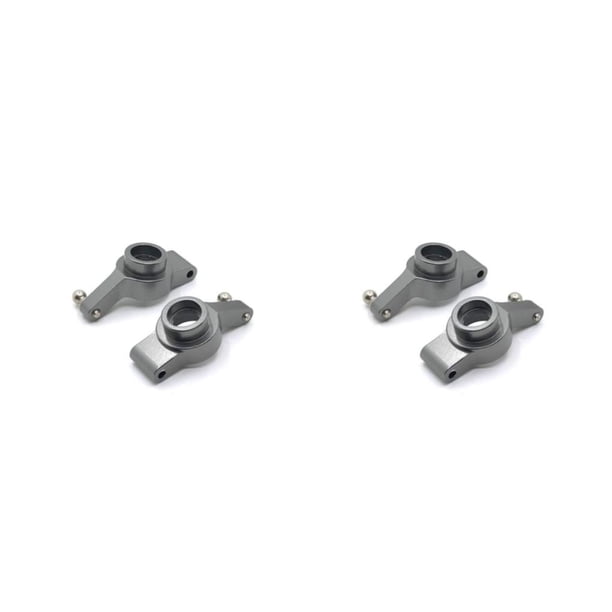 Vogacara 2 piezas RC coche Knuckle Cup modelo vehículo cubo trasero reparación actualización modificación repuestos reemplazo para WL Toy Plata 2piezas