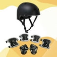 thumbnail image 4 of Niños Rodilleras Coderas Seguridad con Casco 7 en 1 Accesorios Deportivos (Negro) Tmvgtek Para Estrenar, 4 of 8