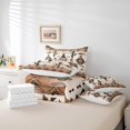 thumbnail image 4 of Erosebridal Tribal Aztec Bedding Sets Full Size, Triangle Geometric Comforter Sets with Sheets, Bohomian Style Decor, Reversible, 4 of 5