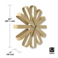 thumbnail image 2 of Umbra Ribbonwood Wall Clock, 2 of 15
