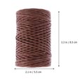 Angoily 2pcs Braided Paper Rope with Iron Wire Woven Paper Rattan
