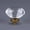 Antique Brass-8 Pack, variant on Polished Chrome 16 Pack Oval Glass Cabinet Knobs for Dresser Drawers Kitchen Bathroom Cupboards