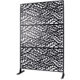 thumbnail image 5 of Tcbosik Metal Privacy Screen for Indoor & Outdoor, 76"H x 48"W Decorative Metal Privacy Fence Divider for Garden Patio Backyard, Black, 5 of 8
