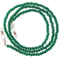 thumbnail image 2 of 1set 1pc Round Glass Beads Eyeglasses Chains Neck Strap for Eyeglasses Green 740x4.5mm, 2 of 9