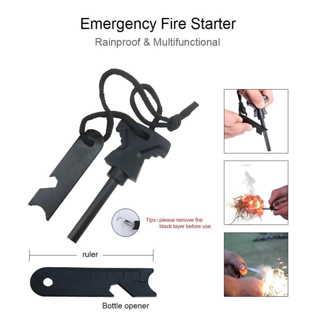 144Pcs Camping Car Outdoor Rescue Treasure Box Survival Tool Kit First Aid Box Emergency Kit Equipment Supplie