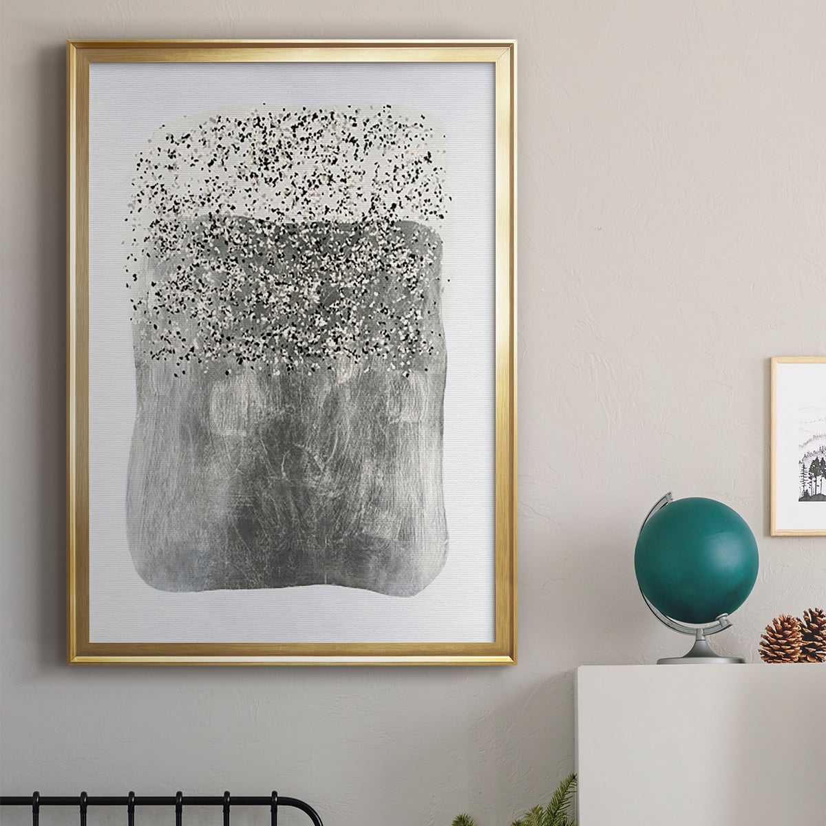 Neoprene I Premium Framed Print, in Gold, Black, or Silver - Ready to Hang