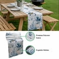 thumbnail image 5 of Blue Turtle Coastal Table Runner - 60 Inch Long, Kitchen Dining Table Runner Dresser Scarves, Octopus Summer Beach Coral Starfish Seahorse Farmhouse Decor for Coffee Tables Wedding Party Banquet, 5 of 8