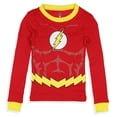 thumbnail image 3 of DC Comics Pajamas Toddler Boy's Superhero Tight Fit Sleep Pajama Set Batman The Flash Superman, 3 of 7