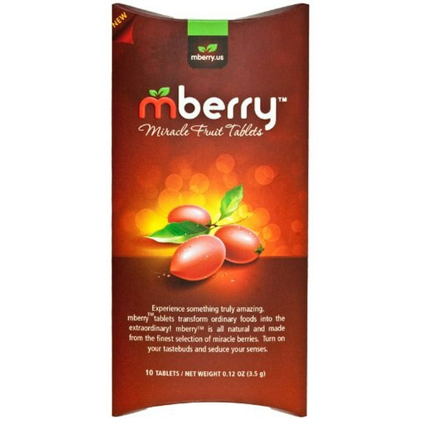 mberry Miracle Fruit Tablets, 10Count