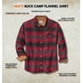 thumbnail image 3 of Legendary Whitetails Men's Buck Camp Flannel Shirt Long Sleeve Button Down 100% Cotton, 3 of 6