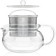 thumbnail image 3 of Teabloom 2-3 - CUP Clear Glass Dishwasher Safe Teapot, 3 of 4