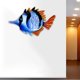 thumbnail image 5 of Decoración de la pared del arte de los pescados , esculturas de la pared de los ornamentos del arte de los pescados para la playa de la sala Azul Macarena Decoraciones de pared, 5 of 8