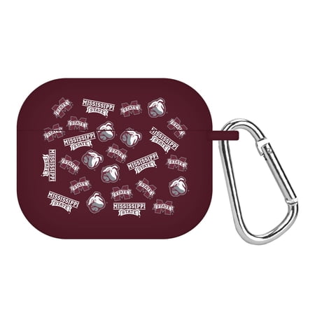 Mississippi State Bulldogs HD Case Cover Compatible with Apple AirPods Gen 3 (Random) by Affinity Bands
