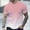 Pink, variant on Generic Men's Gradient T-Shirt Short Sleeve Tee Shirt Slim Fit Muscle Crew Neck Casual Summer Tops Fashion Streetwear