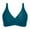 Navy, variant on CAIVO Women Back Stainless Steel Hooks Swimwear Tops Underwire Full Coverage Bikini Top Push Up Swim Crop Top Tie Back Bathing Suit Tops Pool Beach Vacation Summer Swim Wear