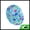 Blue, variant on Unique Bargains Geometric Double Layer Shower Cap 1 Pc Blue