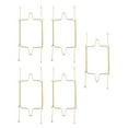 thumbnail image 4 of 5 Sizes Wall Display Invisible Dish Hangers Adjustable Plate Spring Holder 1/5pc, 4 of 4