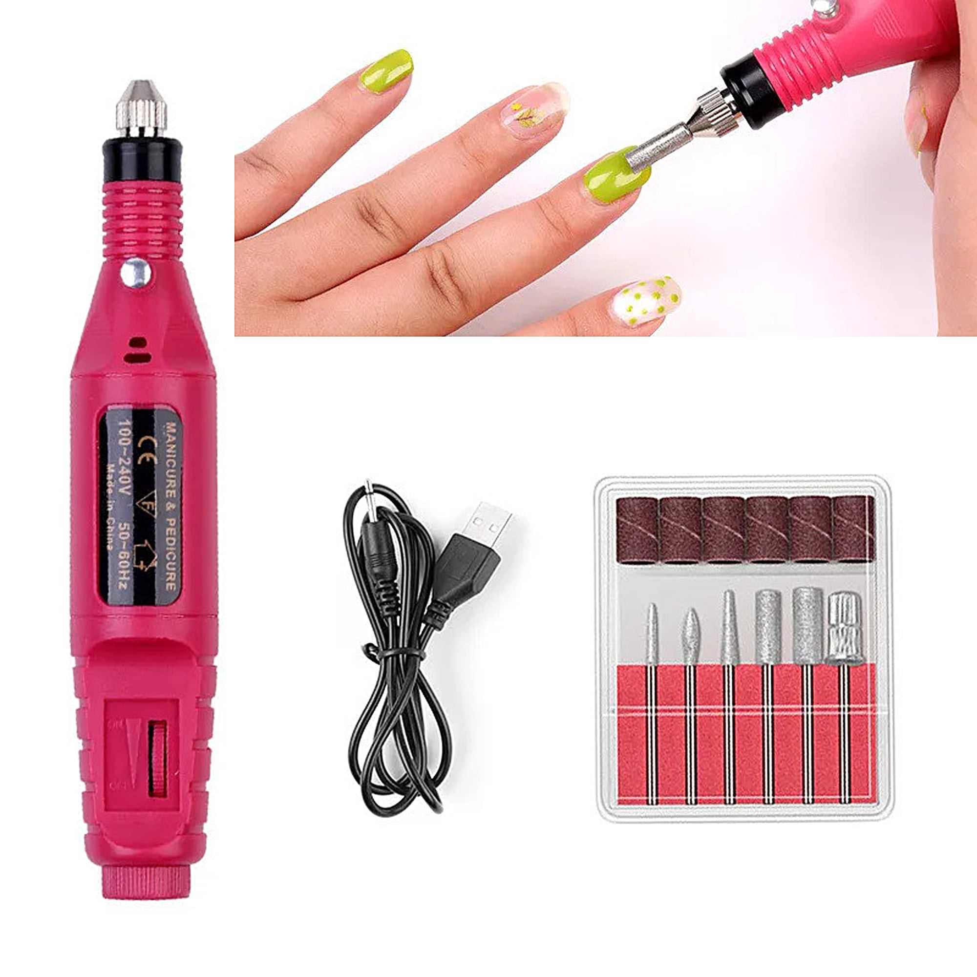 As Seen On TV - IGIA Nail Salon Kit With UV LED LAMP MANICURE SET TOOLS & COLORS NAIL GEL POLISH KIT