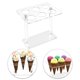 thumbnail image 4 of 1 Pack 6 Holes Ice Cream Cone Holder Stands Baking Rack for Party Decoration, 4 of 9