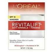 L'Oreal Paris Revitalift Anti-Wrinkle + Firming Day Cream Spf 25 (Pack of 2)