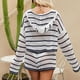 thumbnail image 4 of Puntoco Conjunto de 2 trajes casuales de manga larga con cuello en V y capucha para mujer Puntoco Puntoco-7279, 4 of 4