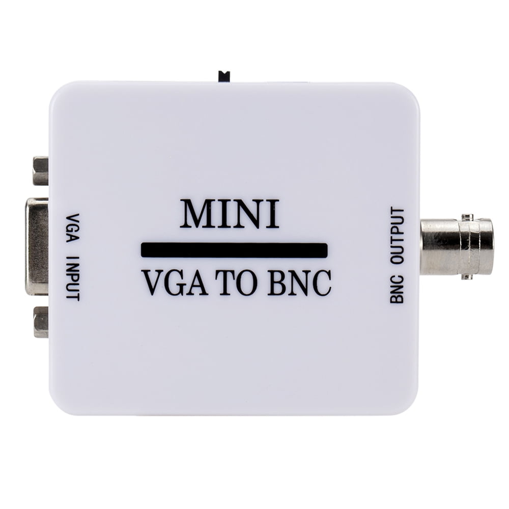 BNC to VGA Video Converter for Computer PC Monitor EU Plug Plug & Play PUSOKEI BNC to HDMI Converter BNC S-Video to VGA HD Converter Adapter 