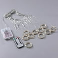 thumbnail image 3 of LED String Lights Decor Curtain Lights Waterproof Hanging Lamp Christmas Wedding Party Ornament for Home A1, 3 of 6
