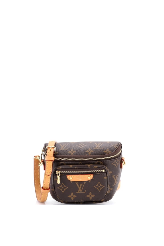 Pre-Owned Bum Bag Monogram Canvas Mini By Rebag