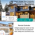 thumbnail image 4 of Amdohai Tuya WiFi Garage Door Opener Intelligent Remote Controller Sensor Support APP Voice Controller Compatible with Alexa Google Home, 4 of 5