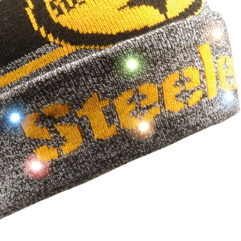 Pittsburgh Steelers Stripe Light Up Beanie