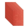 thumbnail image 1 of Paquete de 10 hojas de espuma con purpurina roja, 8 x 12 pulgadas, hojas de espuma EVA brillantes para manualidades (1.5 mm de grosor), 1 of 6