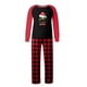 thumbnail image 2 of Conjuntos de pijamas navideños familiares a juego Grinch 2024, pijama de Grinch con parte superior y pantalones de pijama a cuadros, pijama de Grinch para niños y adultos para la familia, Mujer M, 2 of 4