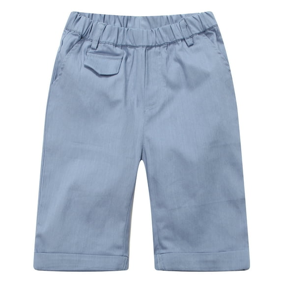 Boys' stylish shorts with pocket flap details RH0979